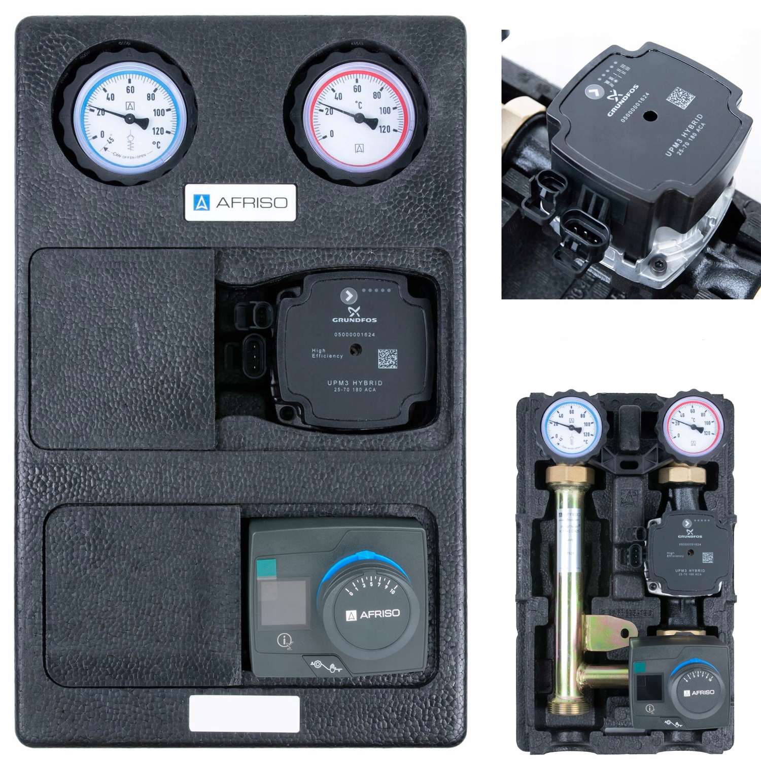 Čerpacia Skupina Primotherm S Regulačným Ventilom Act 343 Čerpadlo Grundfos Afriso