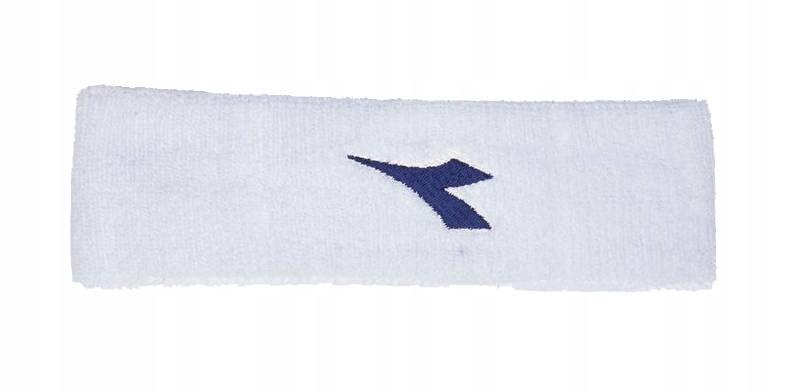 

Opaska do biegania Diadora Headband na głowę biała