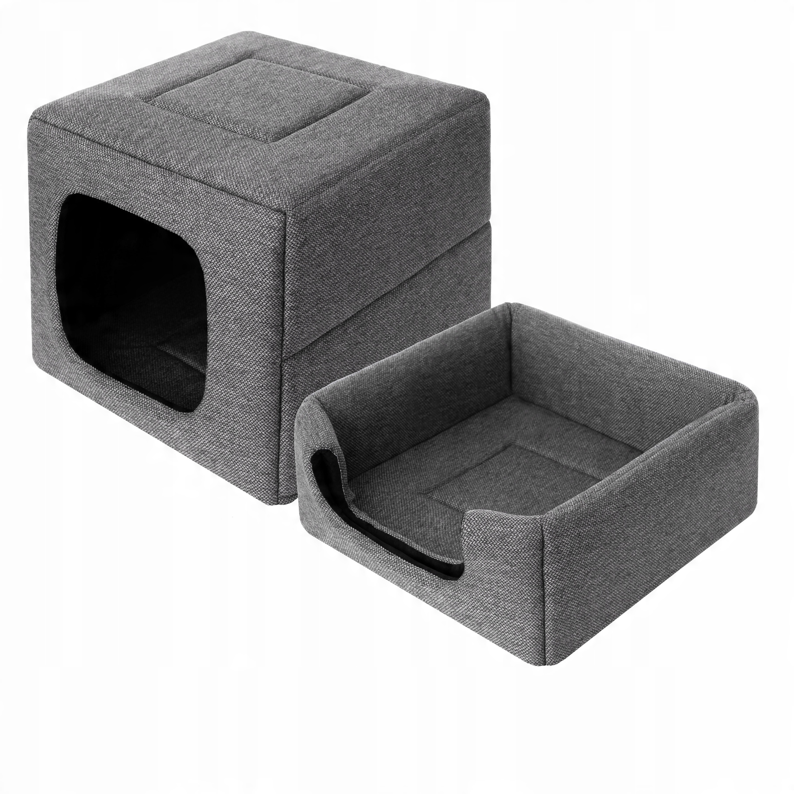 

Buda i legowisko 2w1 domek kanapa dla psa 55x55 cm