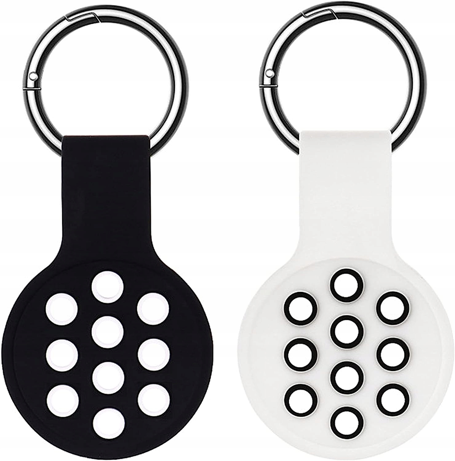 Zawieszki Ochronne AirTags Miękka Guma Cz-b X2