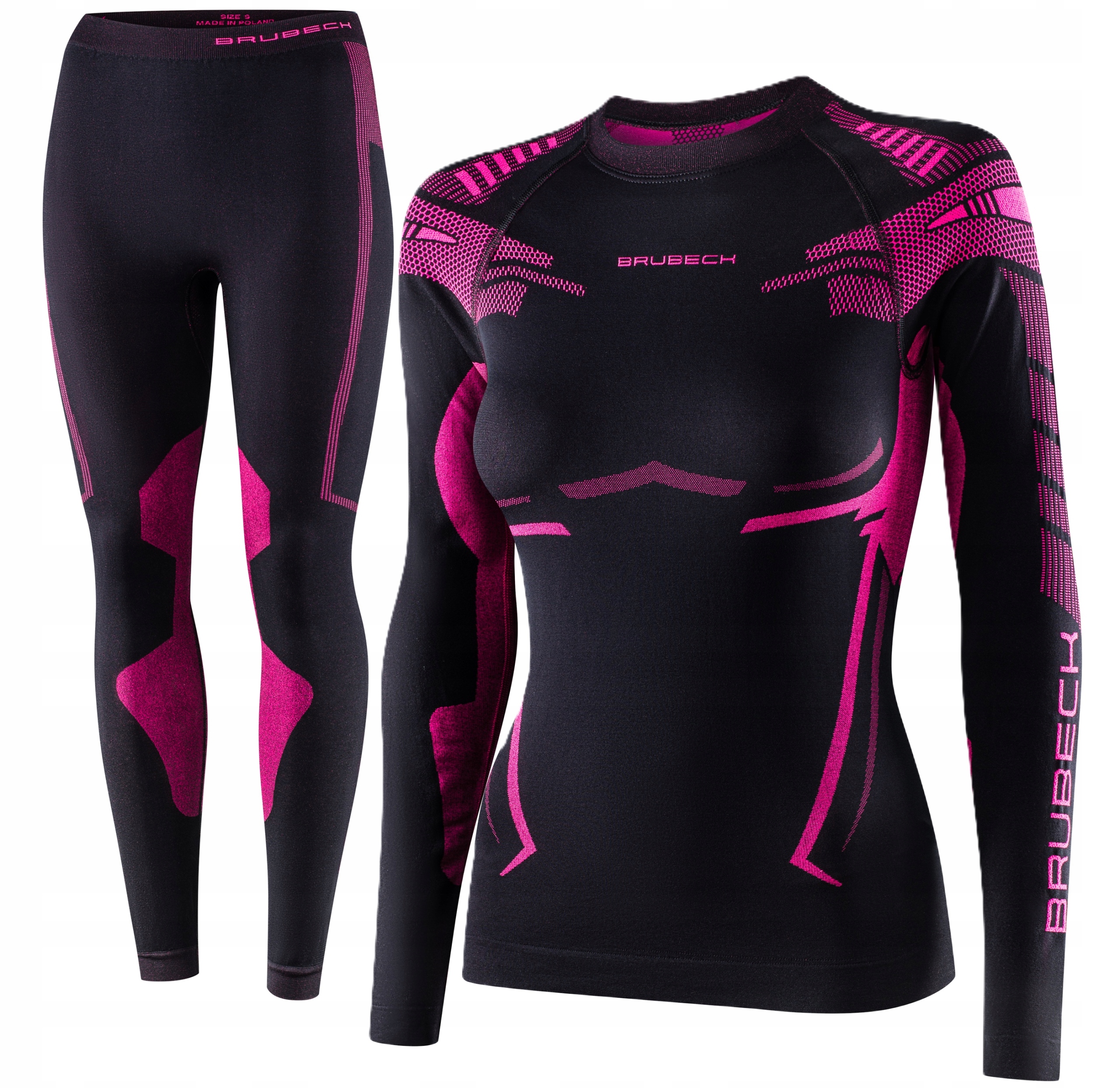 Brubeck Damska Odzież Termoaktywna Bielizna Trekkingowa Turystyczna Górska