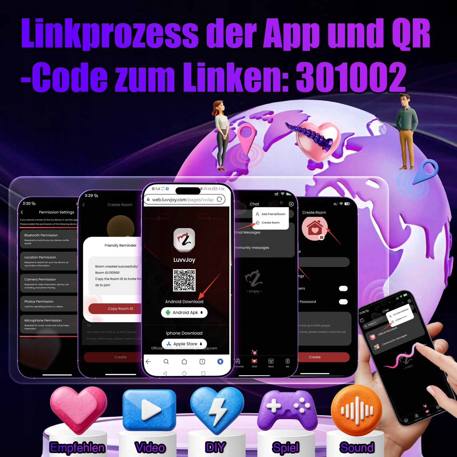 MONSTER FANTASY Wibrator Analny z 10 Funkcjami Grzania i Wibracji — miniatura 3