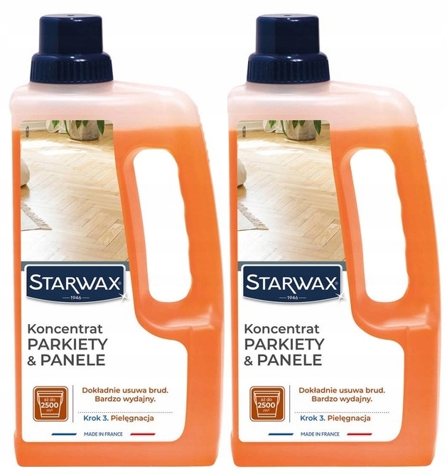 Levně 2x Péče A Leštění Parkety & Panely 1 L