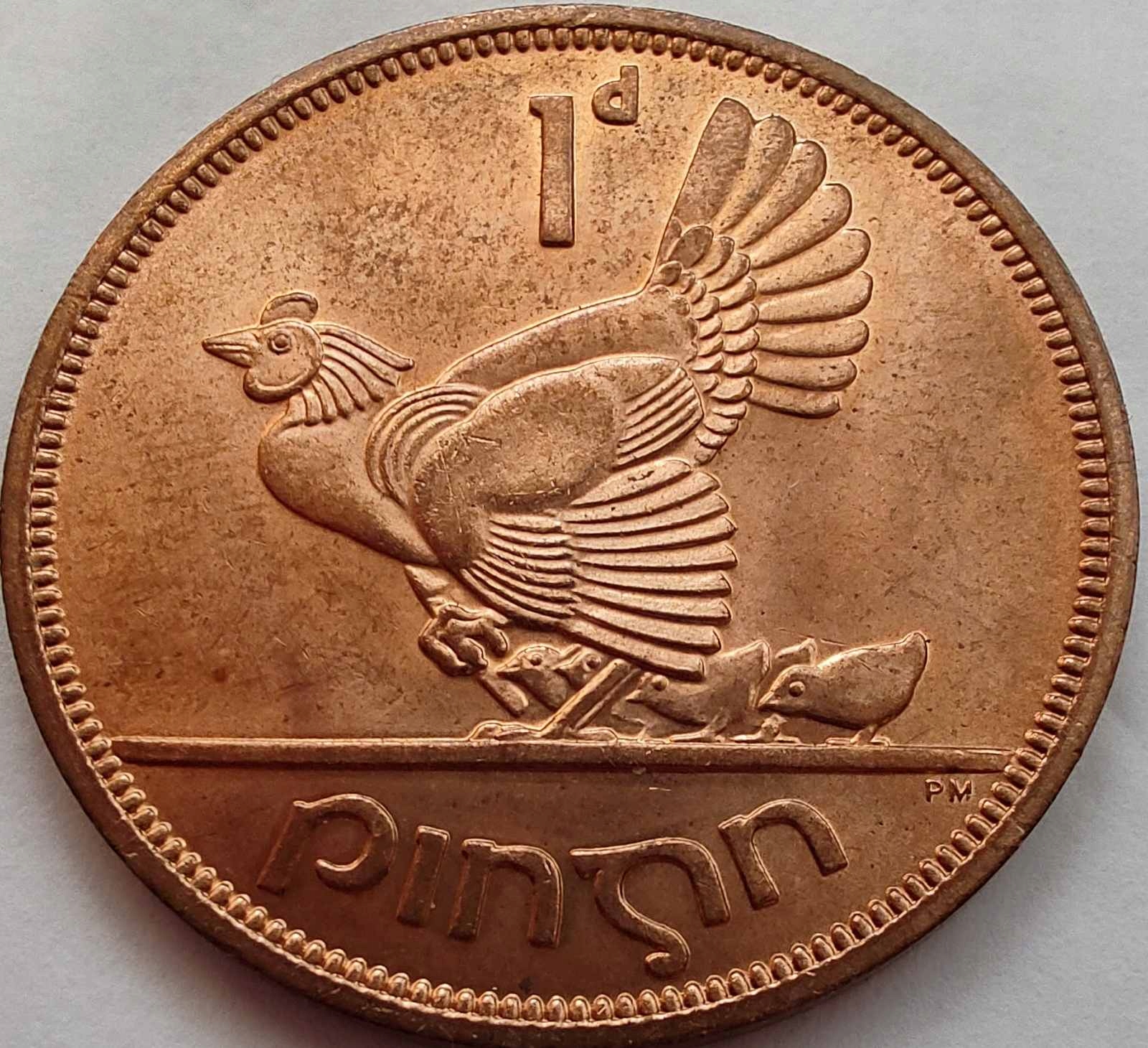 0226 - Irlandia 1 pens, 1968