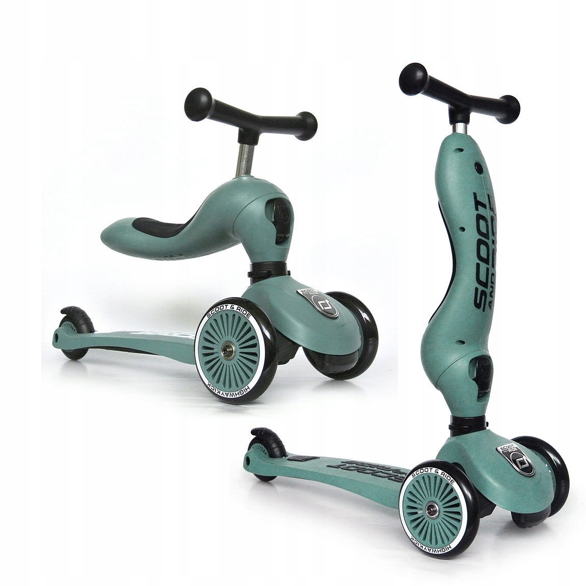 

Scoot And Ride Highwaykick 1 Hulajnoga Jeździk 2W1