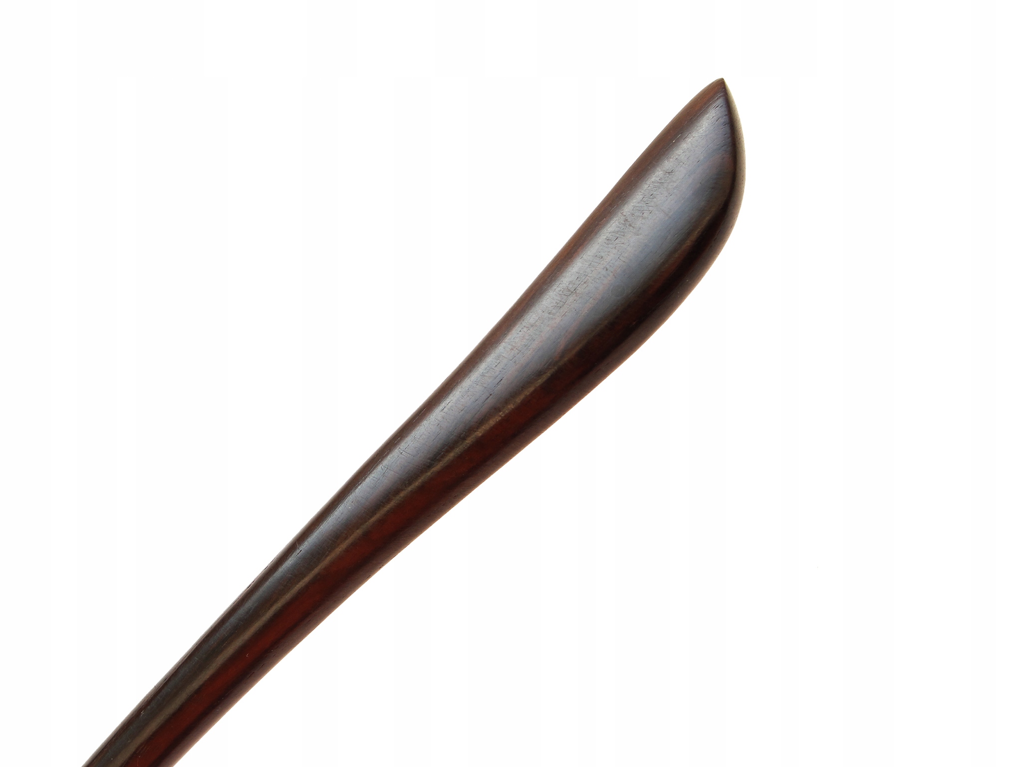 Drewniana igła szpilka do włosów koka - FALA - bardzo ciemny brąz EAN (GTIN) 59054238