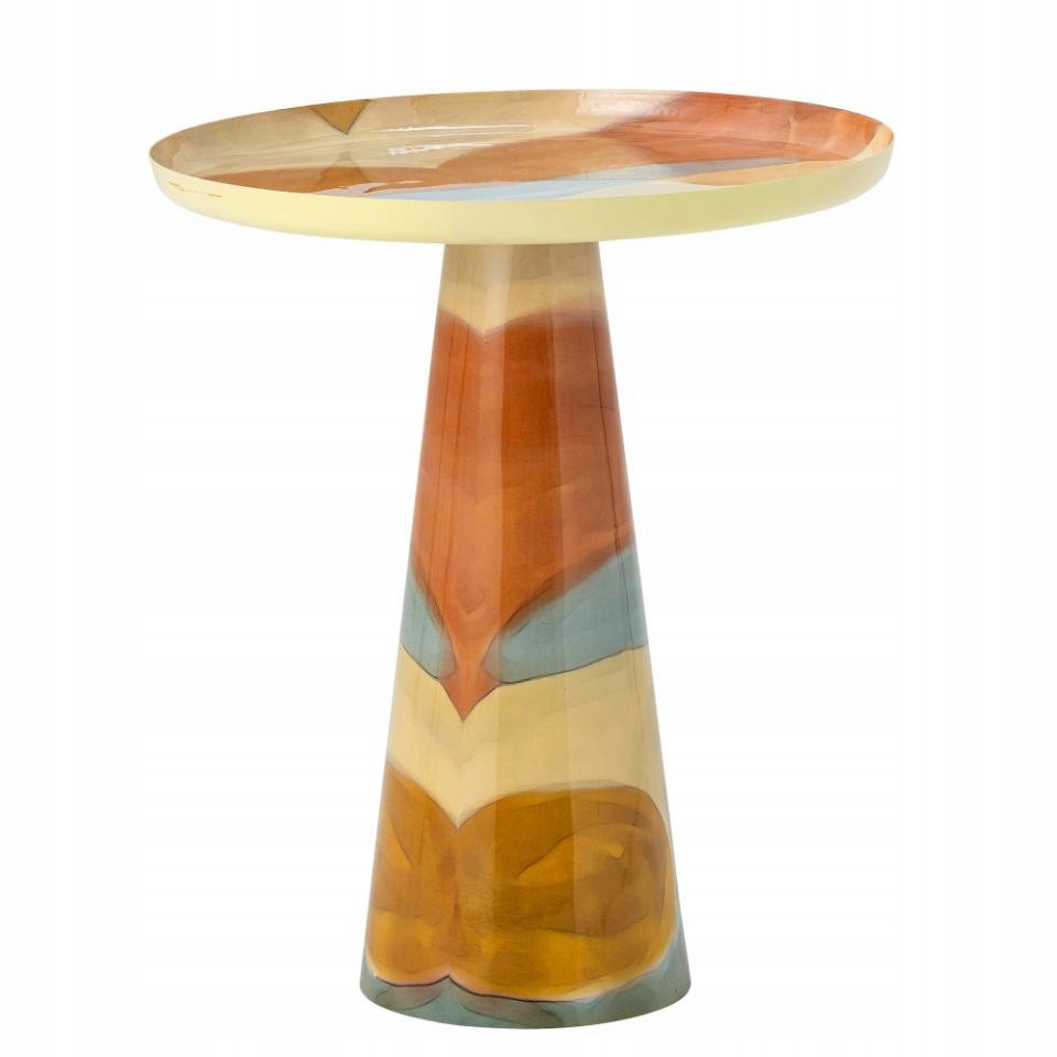 Bloomingville Brooke Pomocný stolek Boční Žlutý