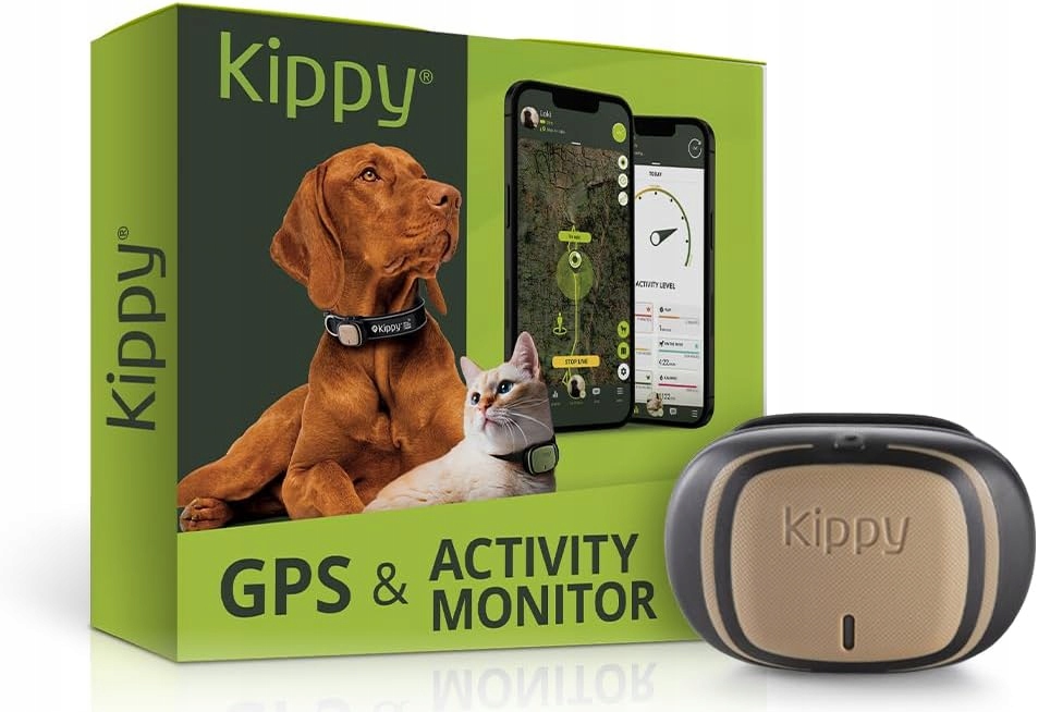 Levně Lokátor Pro Gps Obojek Kippy Evo Voděodolný Alert Led Dioda Pro