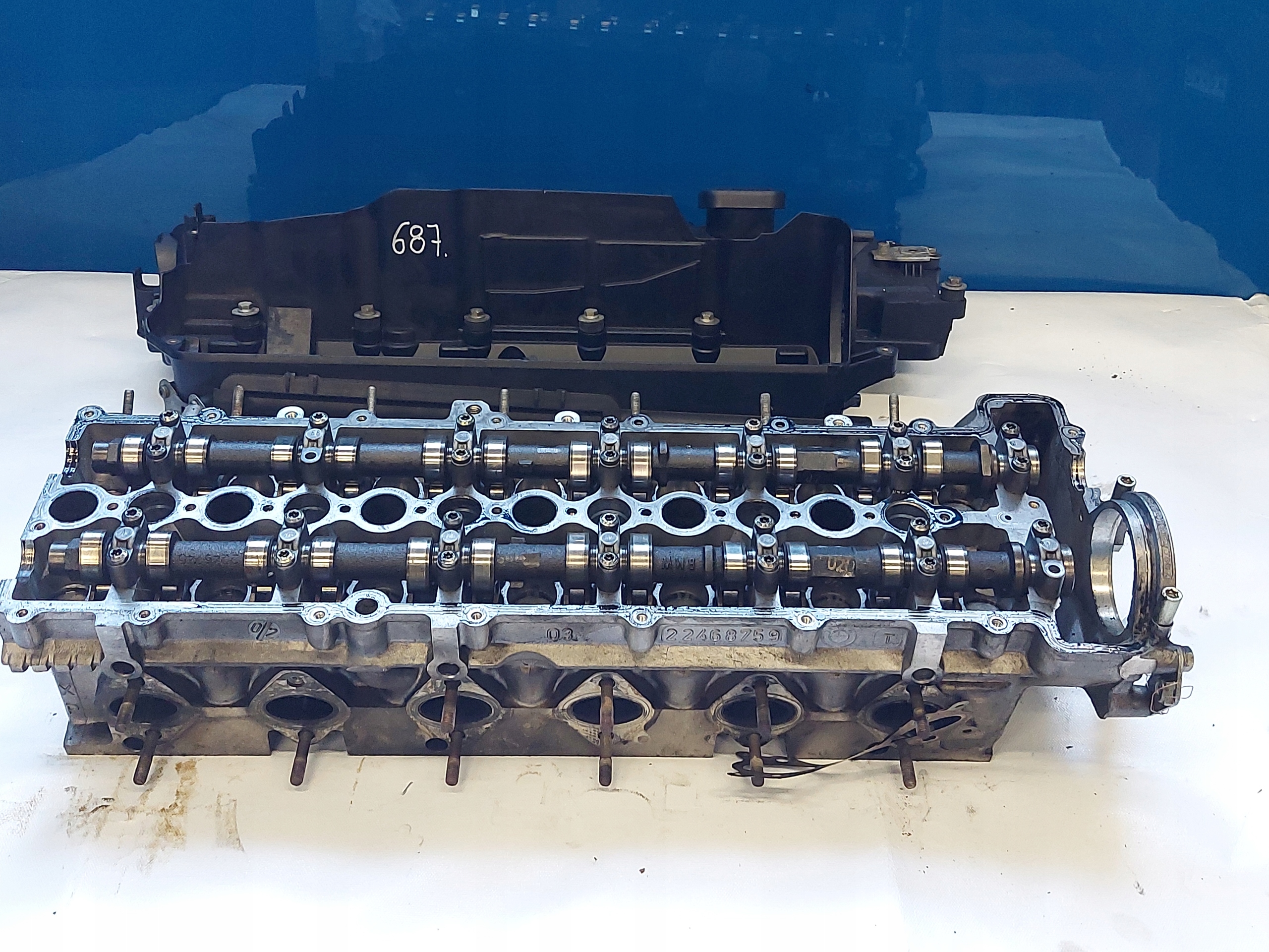 TESTATA BMW E39 M57 X5 E53 3.0 TD 22468759