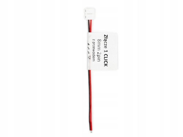 

Złączka taśm Led Line click pojedyncza 8 mm