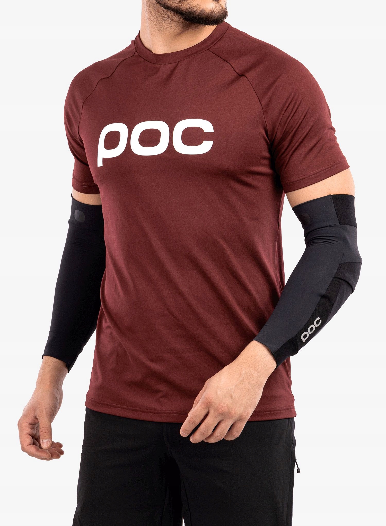 Cyklistické chrániče loktů Poc Oseus Vpd Elbow uranium black S