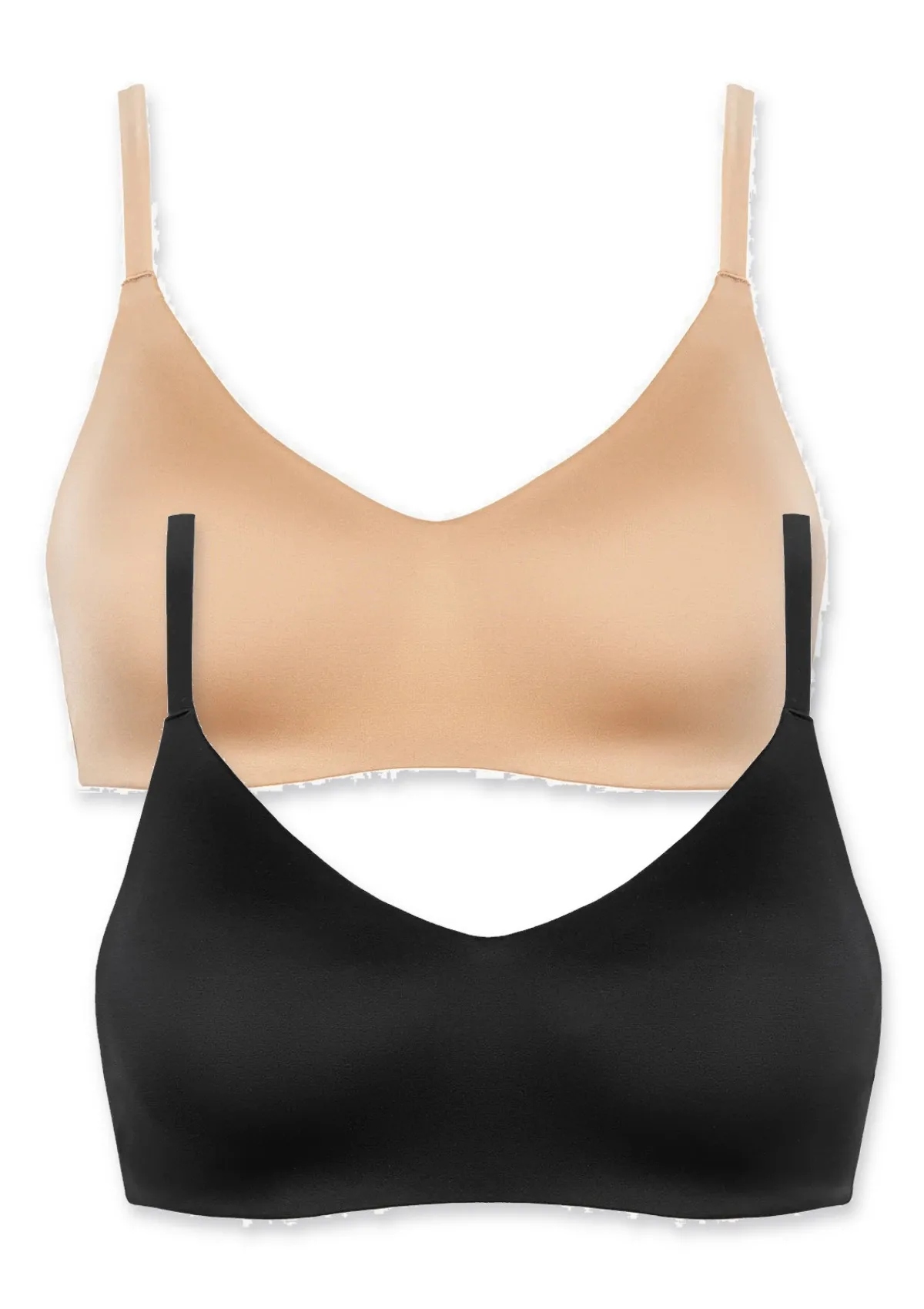 Lormar Active Ultrashine podprsenkový top 2 ks hnědý černý S