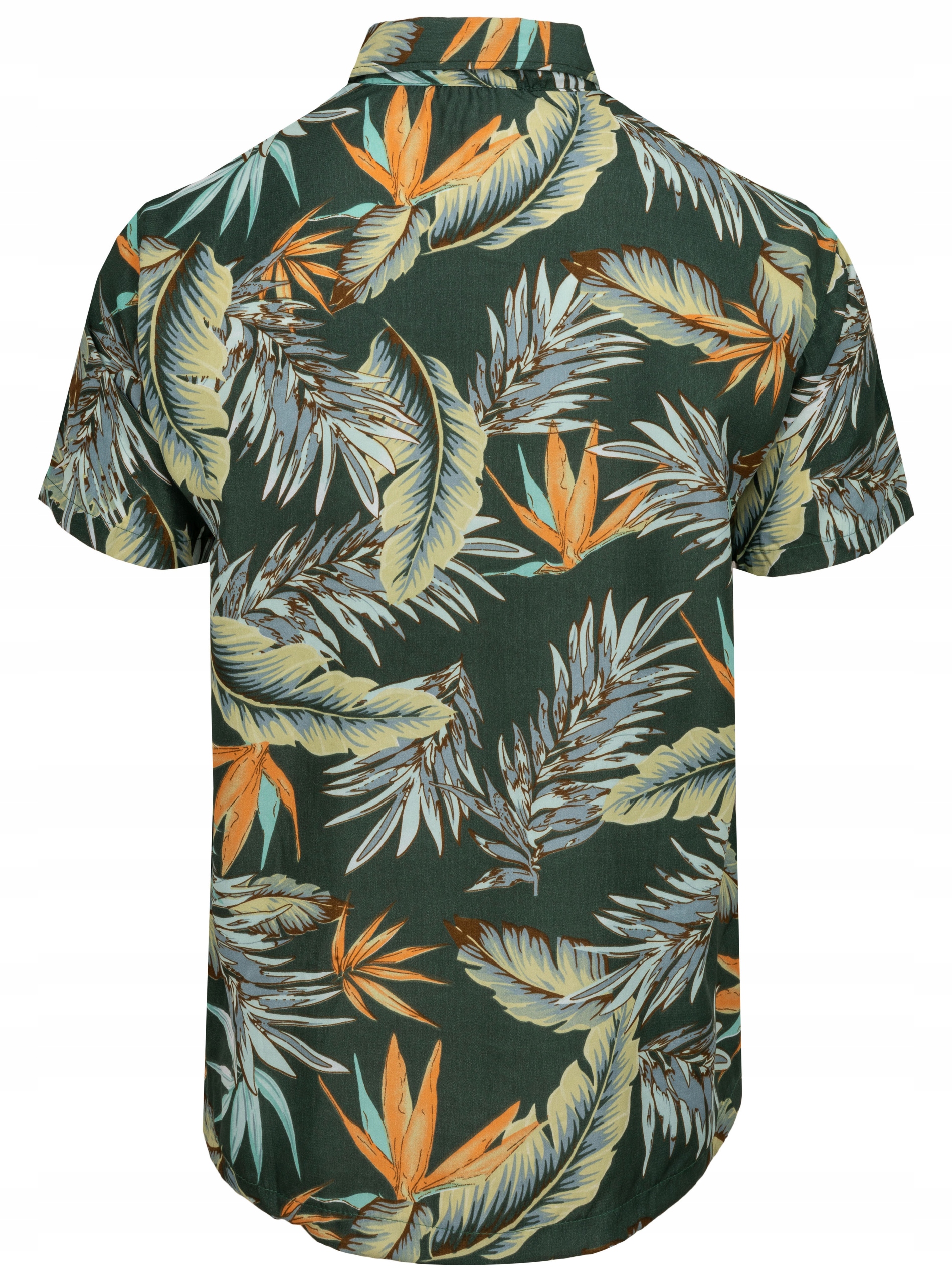 KOSZULA MĘSKA HAWAJSKA W PALMY KWIATY Z1 LUŹNA XXL Rozmiar XXL