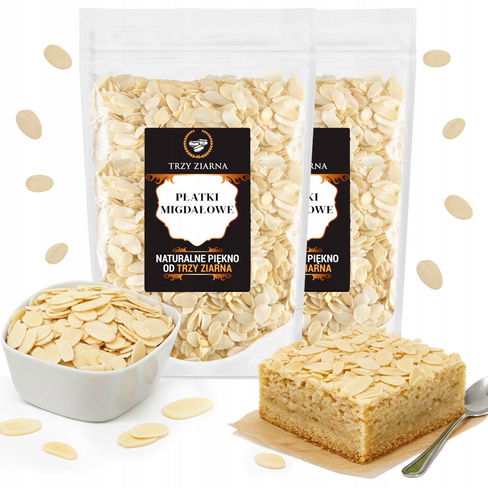 Mandle Plátky 2 kg madlové plátky krájených přírodních chutných