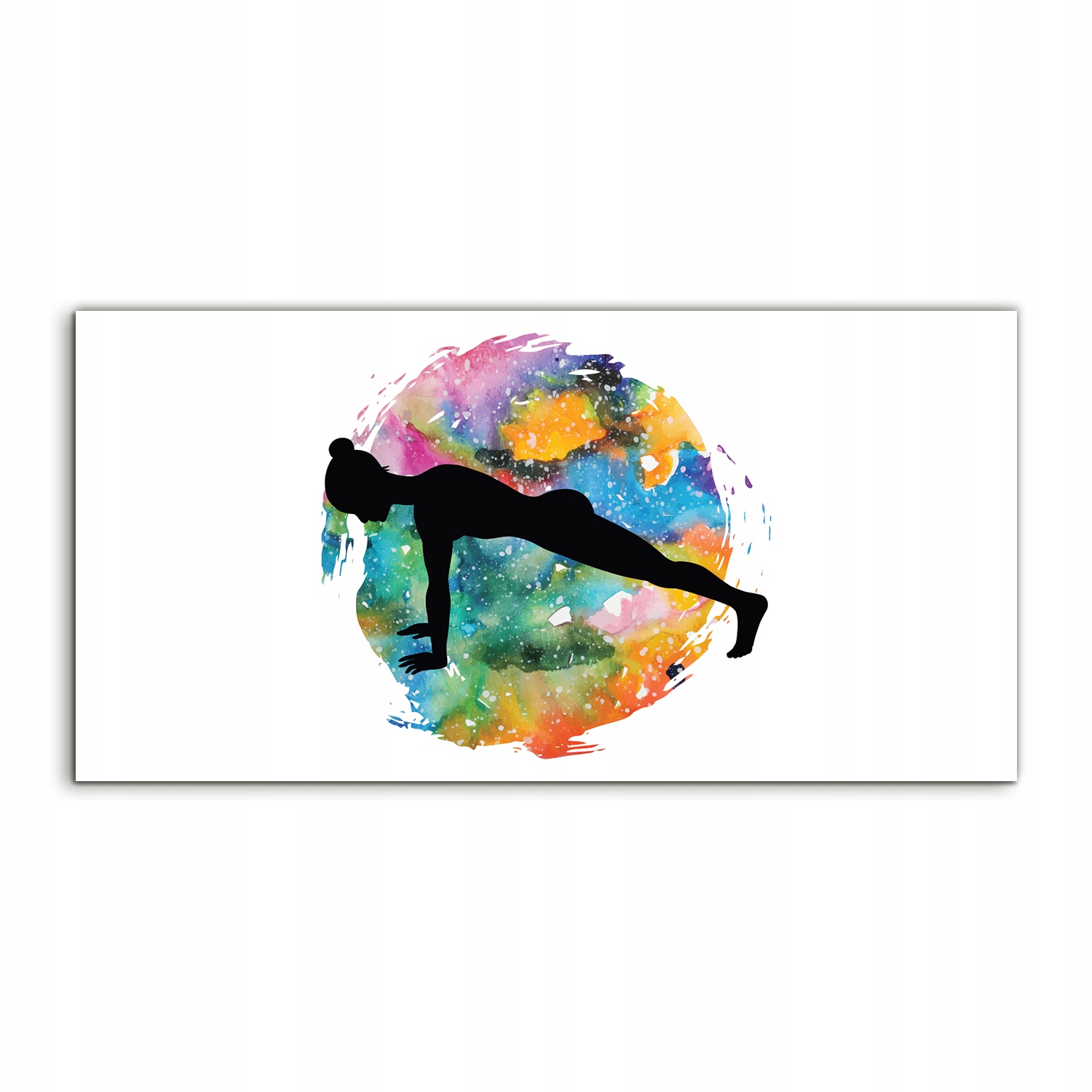 Fotoobraz 120x60 Závesný posilňovňa Fitnes Žena