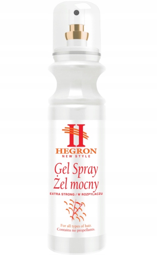 HEGRON ŻEL SPRAY DO WŁOSÓW EXTRA MOCNY 150ML