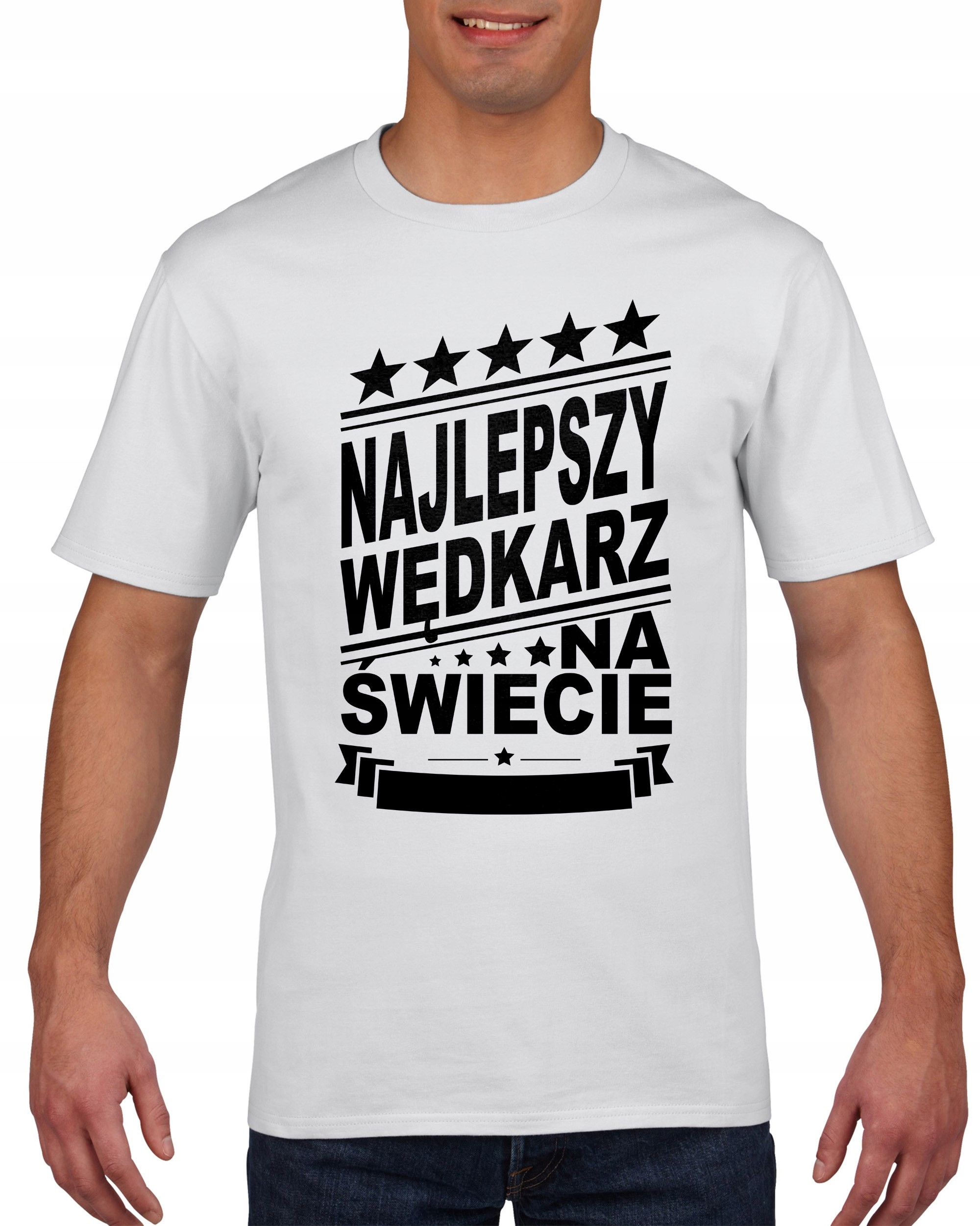 

Koszulka meska Najlepszy Wędkarz S