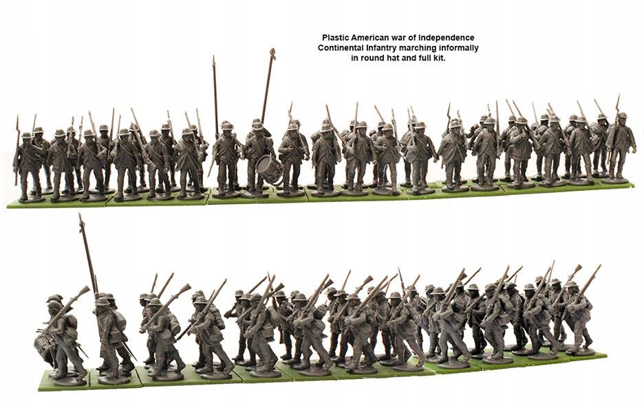 Perry American War Continental Infantry 1776-1783