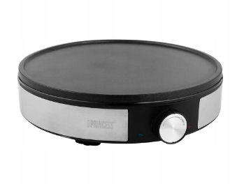 PRINCESS LuX ELEKTRYCZNA PATELNIA do NALEŚNIKÓW 30cm termostat + stal RVS Model Crepe Maker