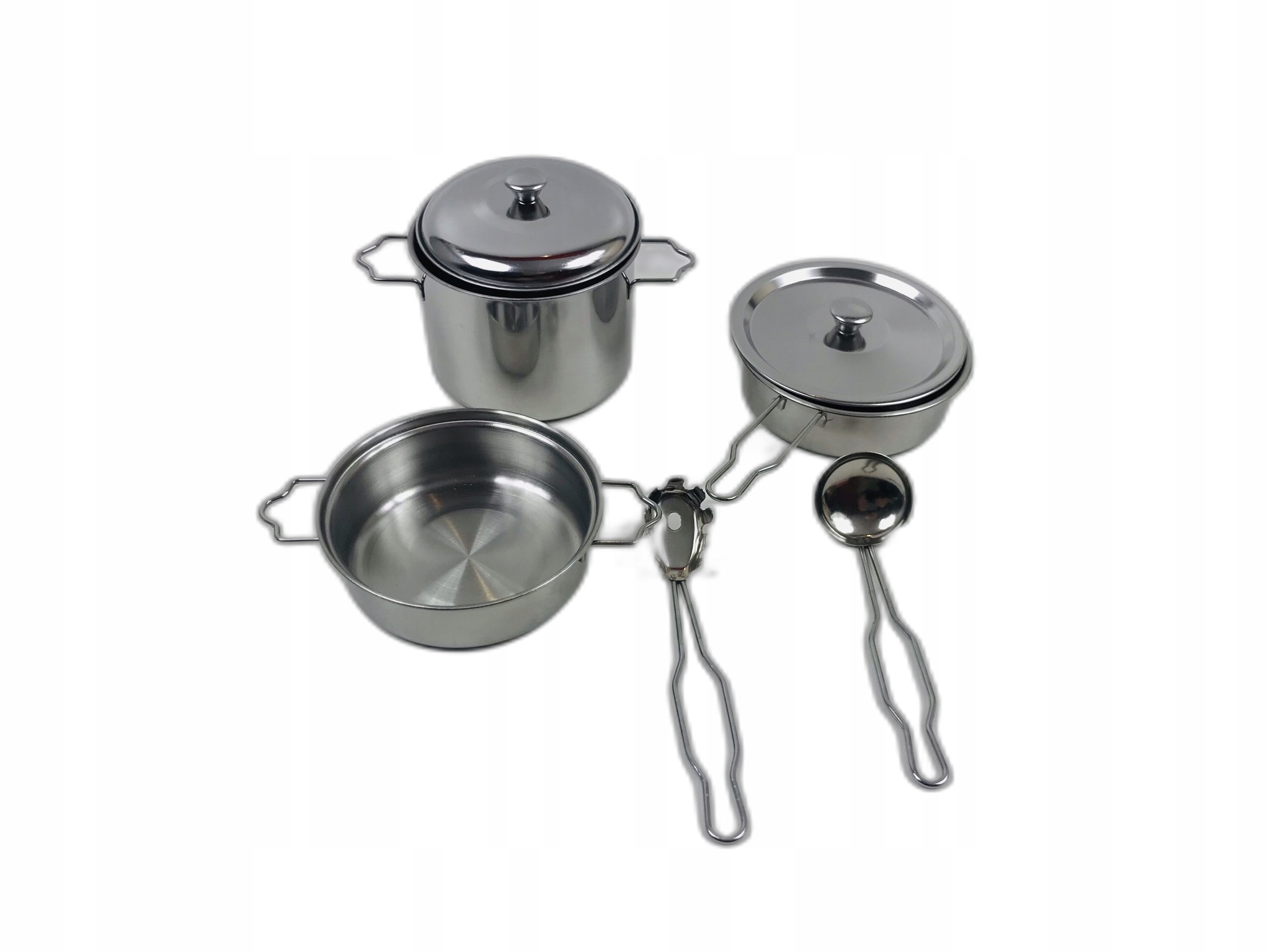 Набор посуды металлические горшки