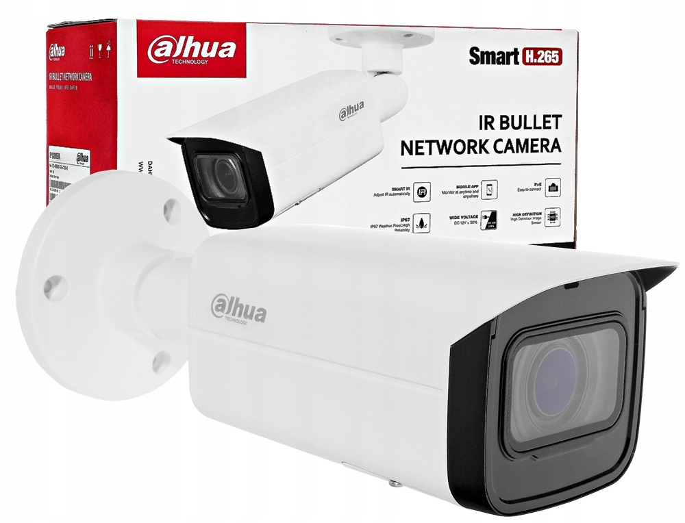 4Mpx Ip kamera Dahua IPC-HFW1431T-ZS-2812-S4 2.8-12mm Zoom Detekcia pohybu