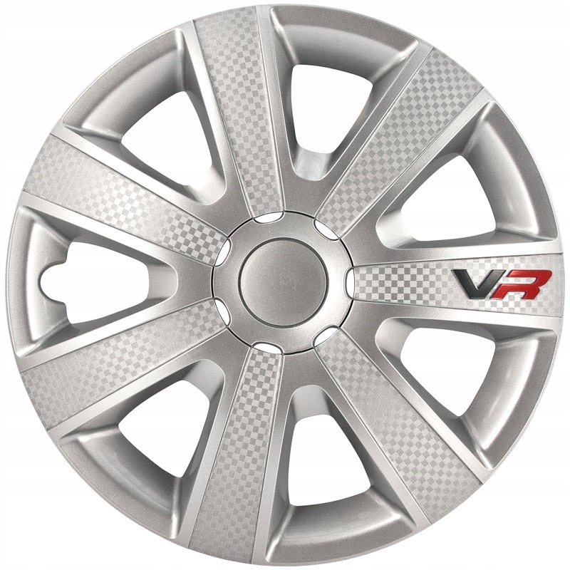 Puklice AutoStyle Pp 5153 veľkosť 13 strieborné športové