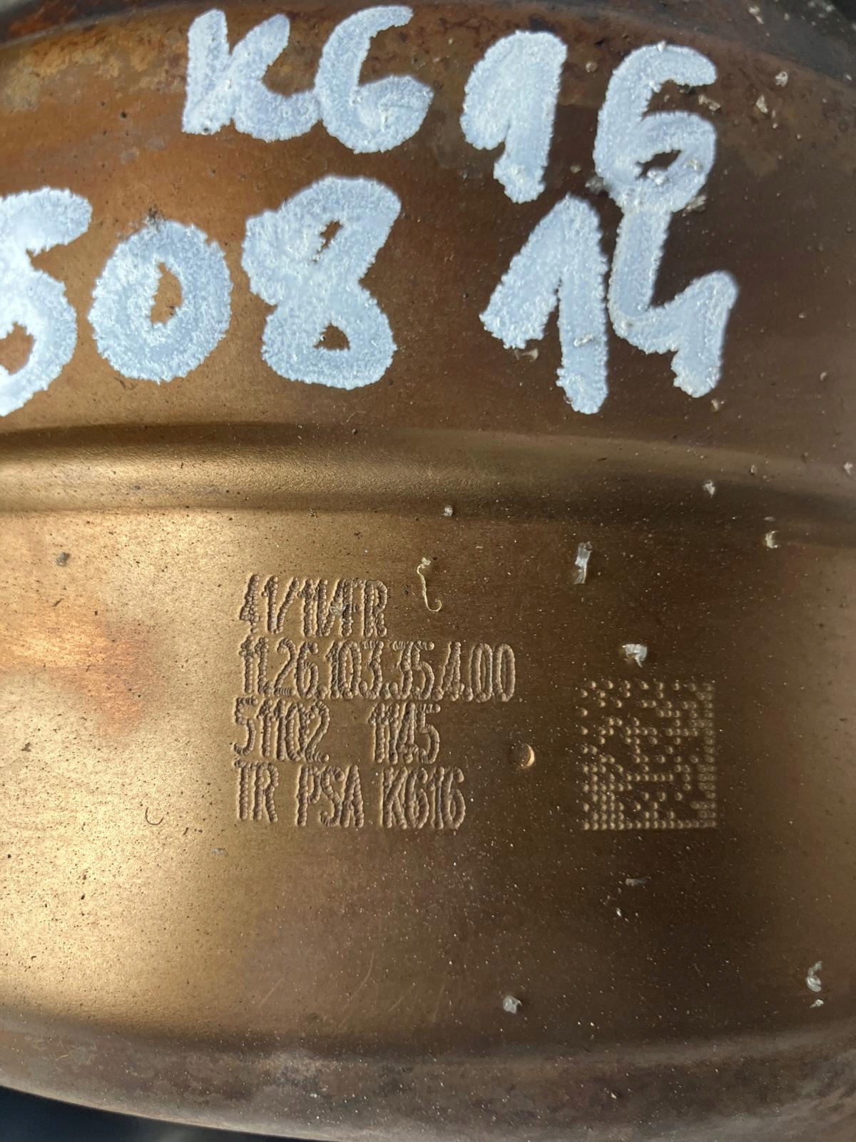 catalyst PEUGEOT 508 and 2.2 HDI K616