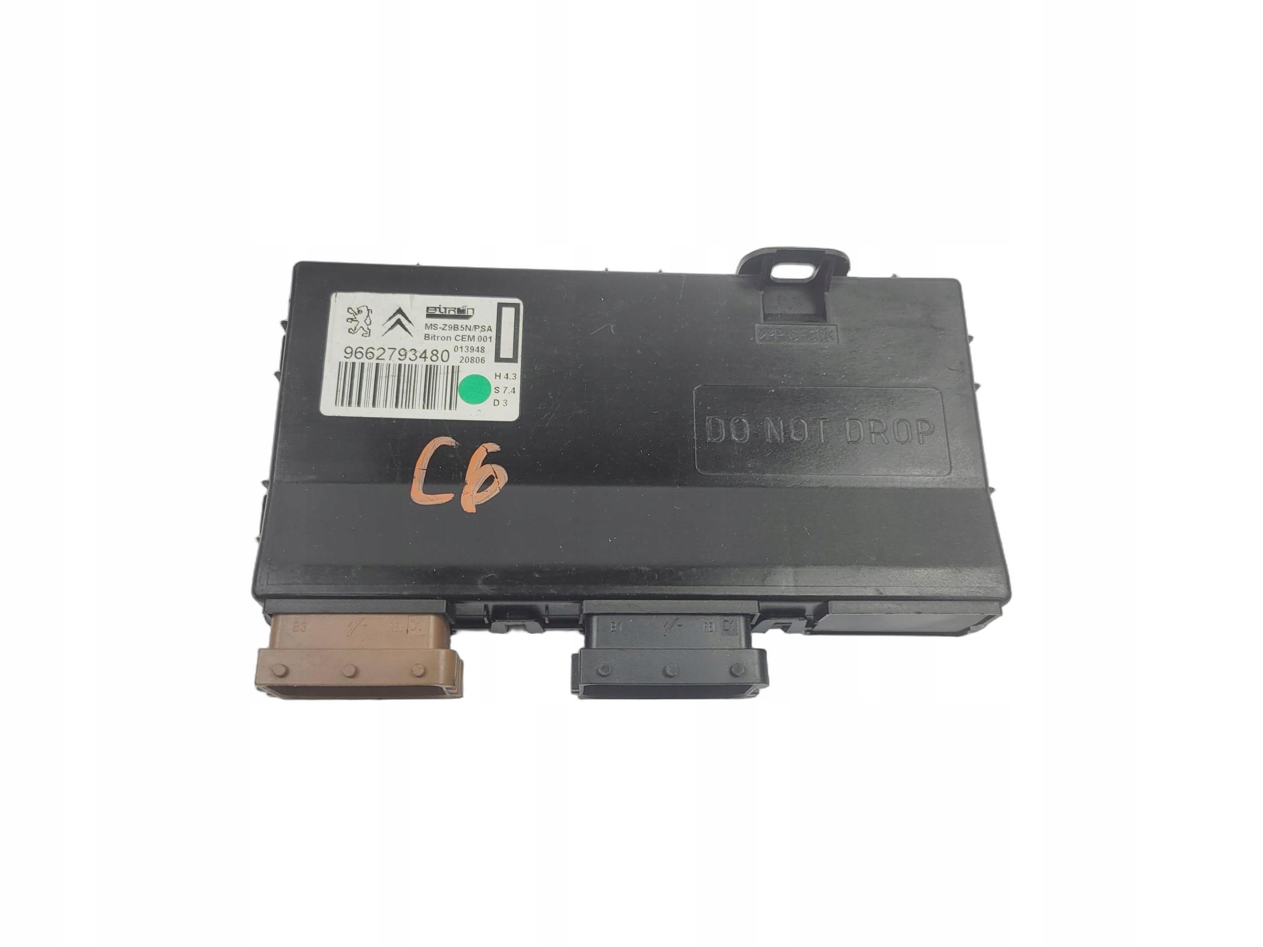 Bedienteil modul SITZ CITROEN C6 9662793480