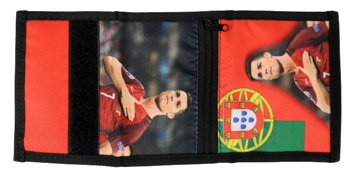 portfel RONALDO PORTUGALIA portfelik rozkładany wzór P37 Marka bez marki