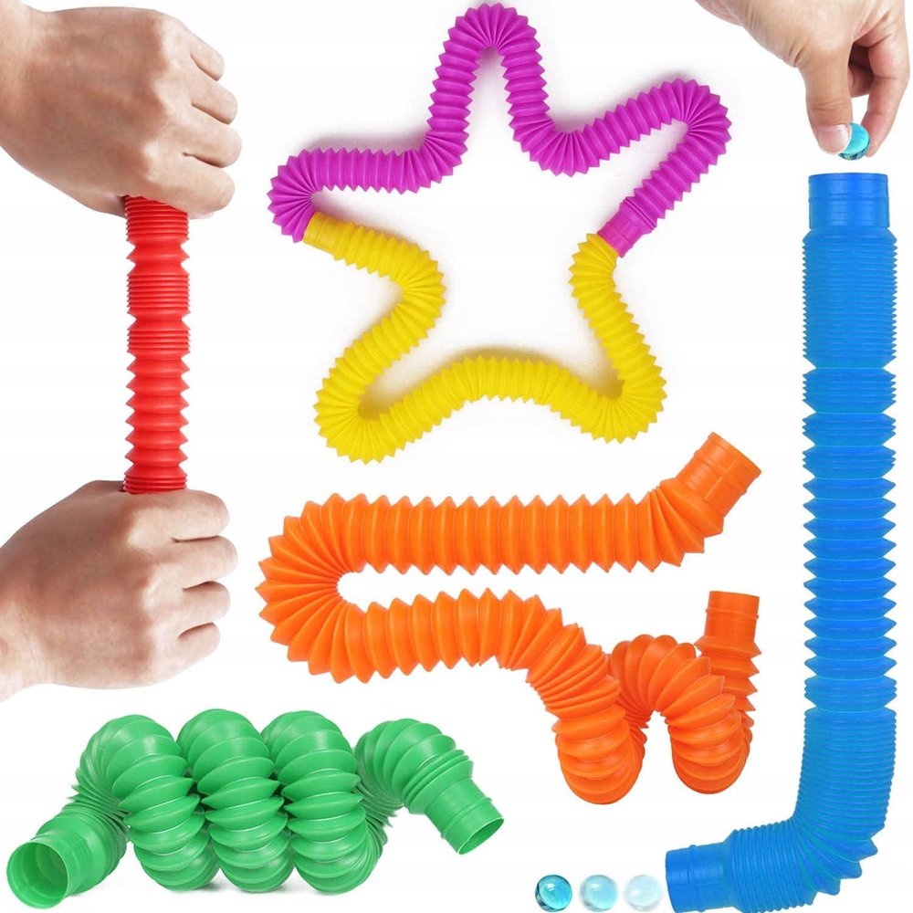 

Rurki Sensoryczne Pop Tube Rury Zestaw XL