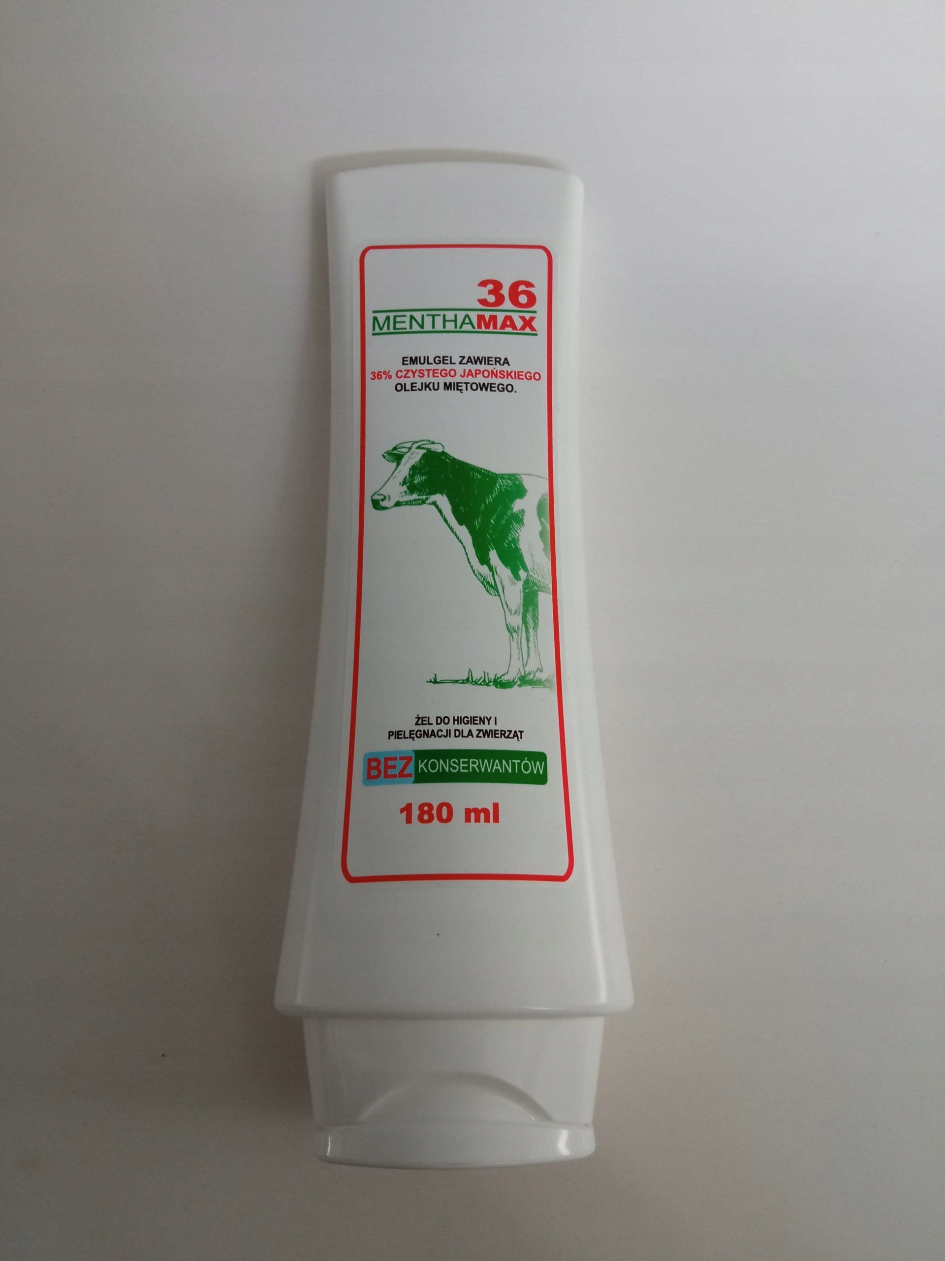 

Menthamax 36% olejku miętowego 180ml żel