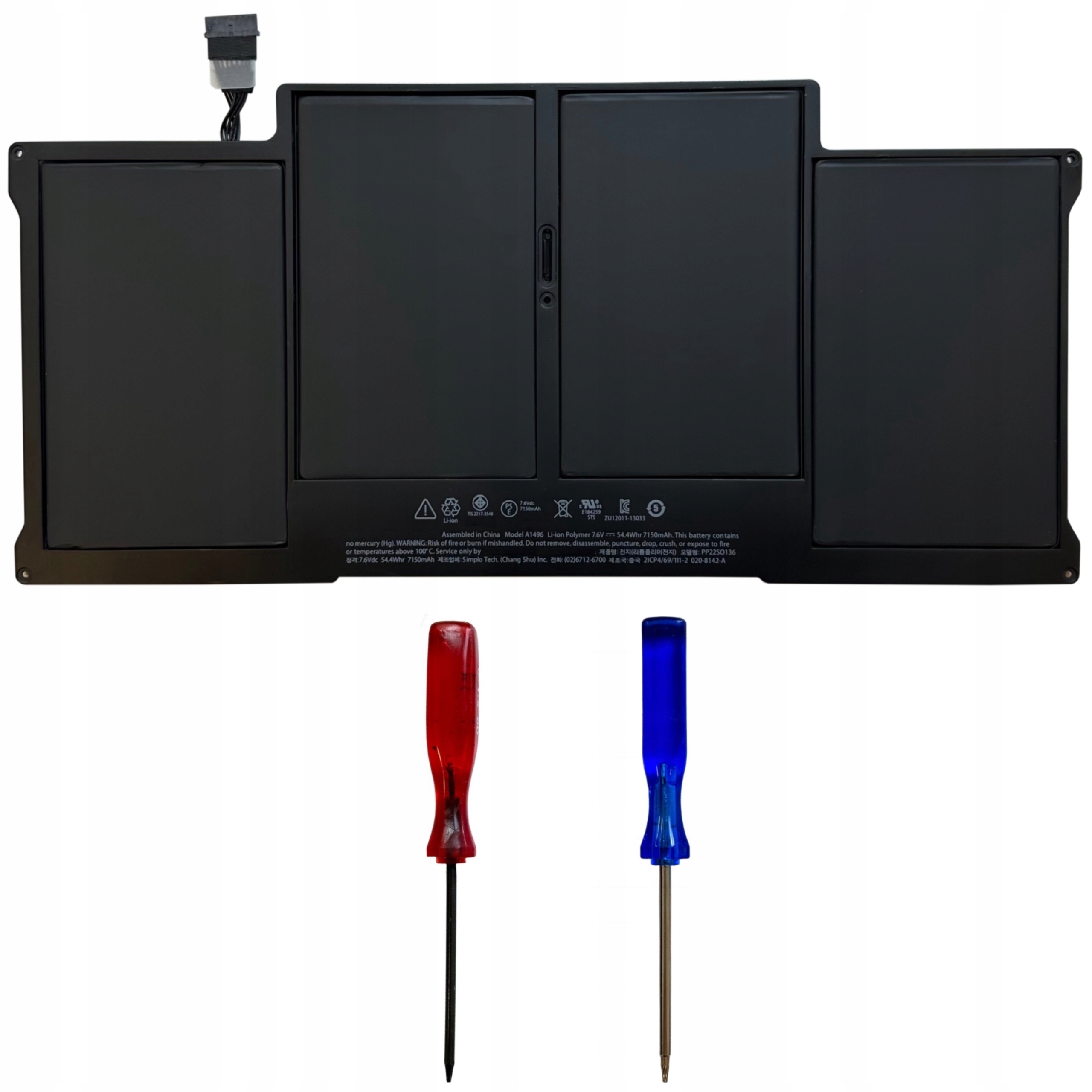 Fabryczna Bateria A1496 do Apple A1466 A1369 MacBook Air 13" 2010-2017 Zest