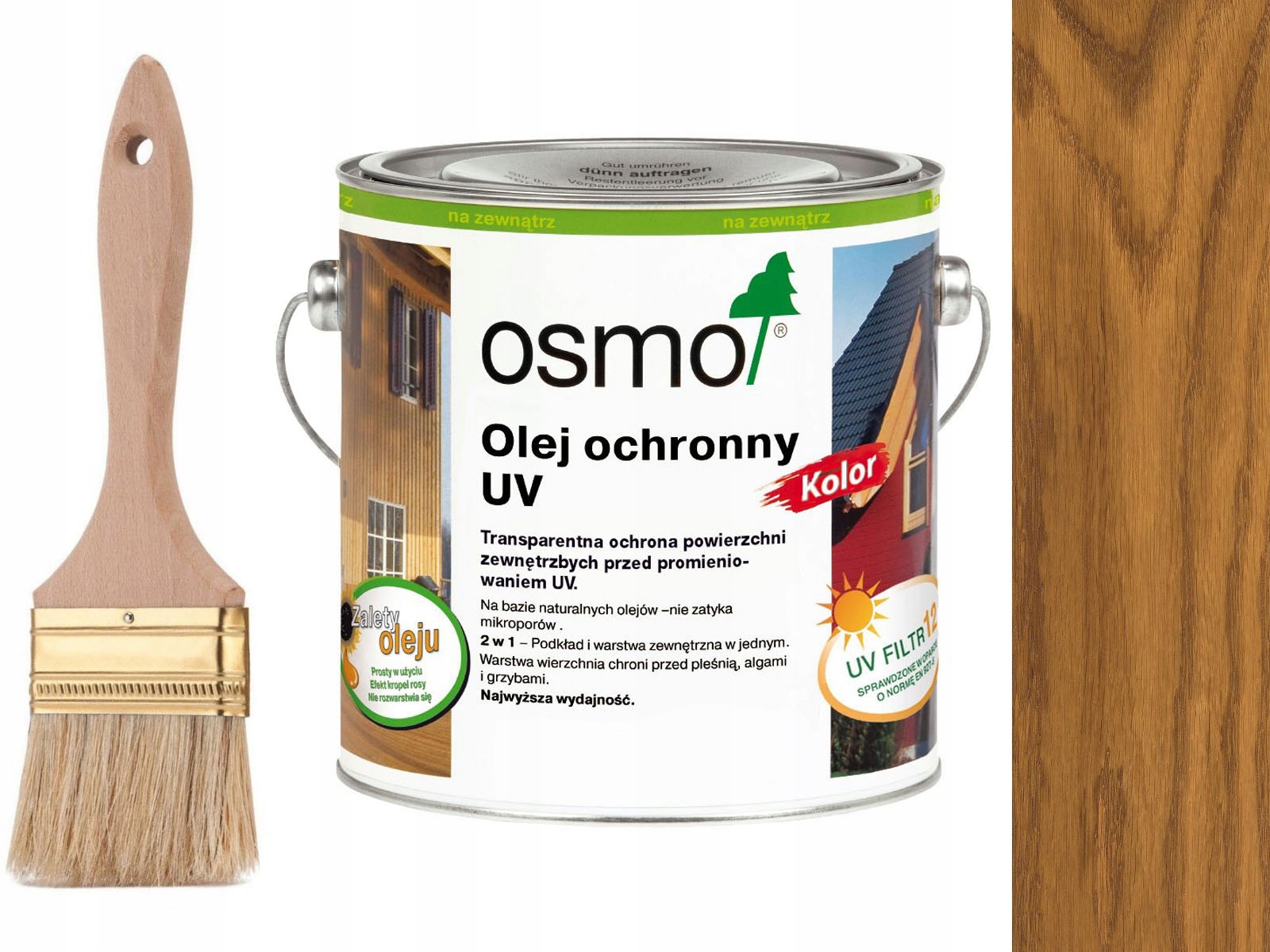 

Osmo Olej Ochronny Uv Kolor Dąb 425 2,5L