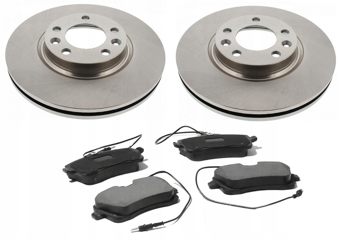 TARCZE KLOCKI PRZÓD hamulcowe PEUGEOT 407 // 283x26 mm