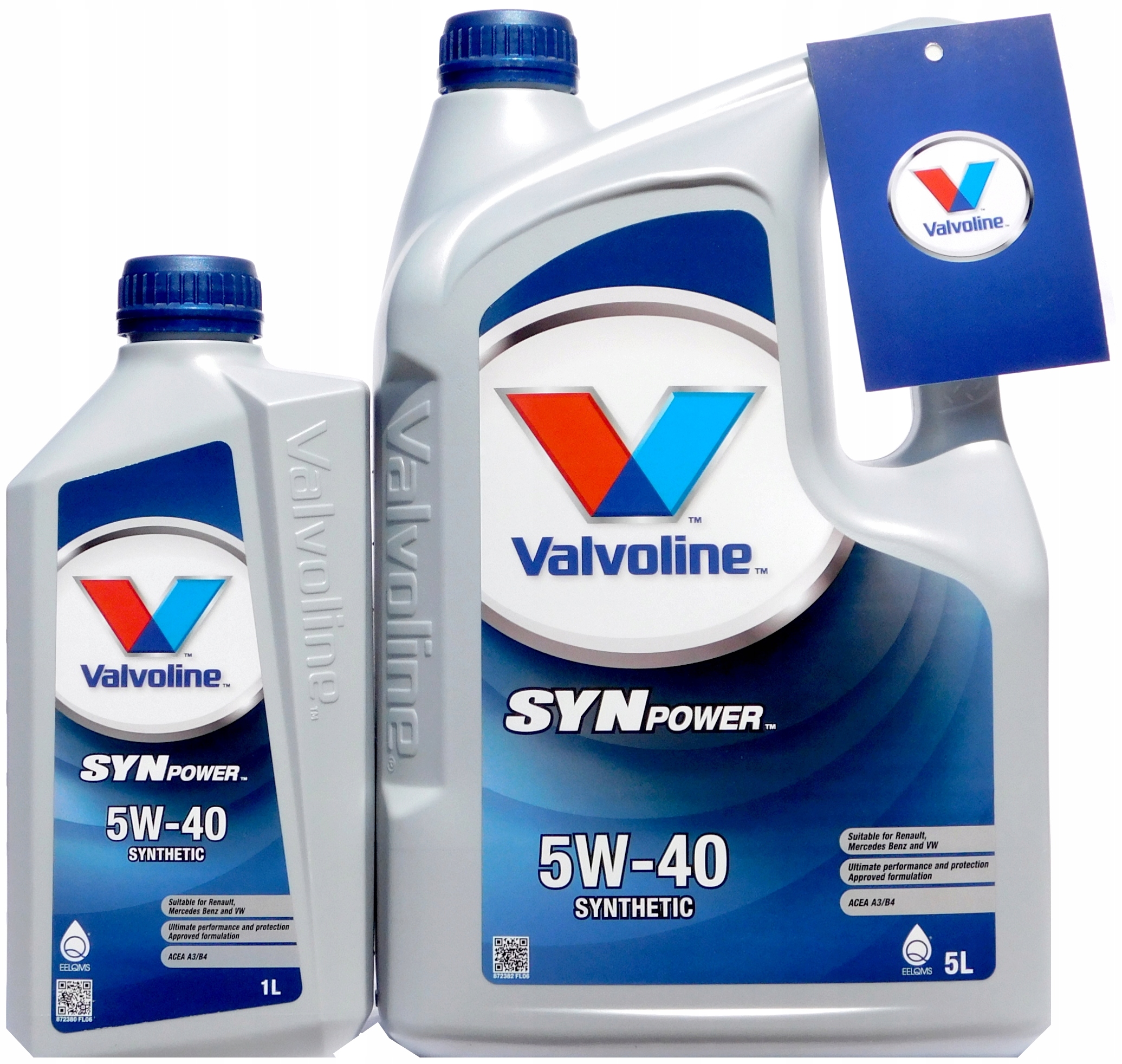 

Olej silnikowy Valvoline SynPower 5W40 6L