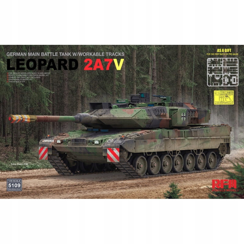 Leopard 2A7V 1:35 Rye Field Model 5109