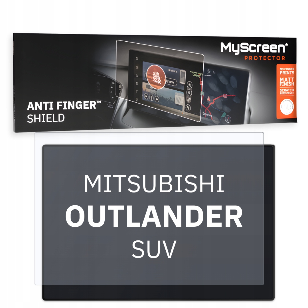 Matná fólie pro Mitsubishi Outlander Suv 2020 2022 MyScreen Anti Finger