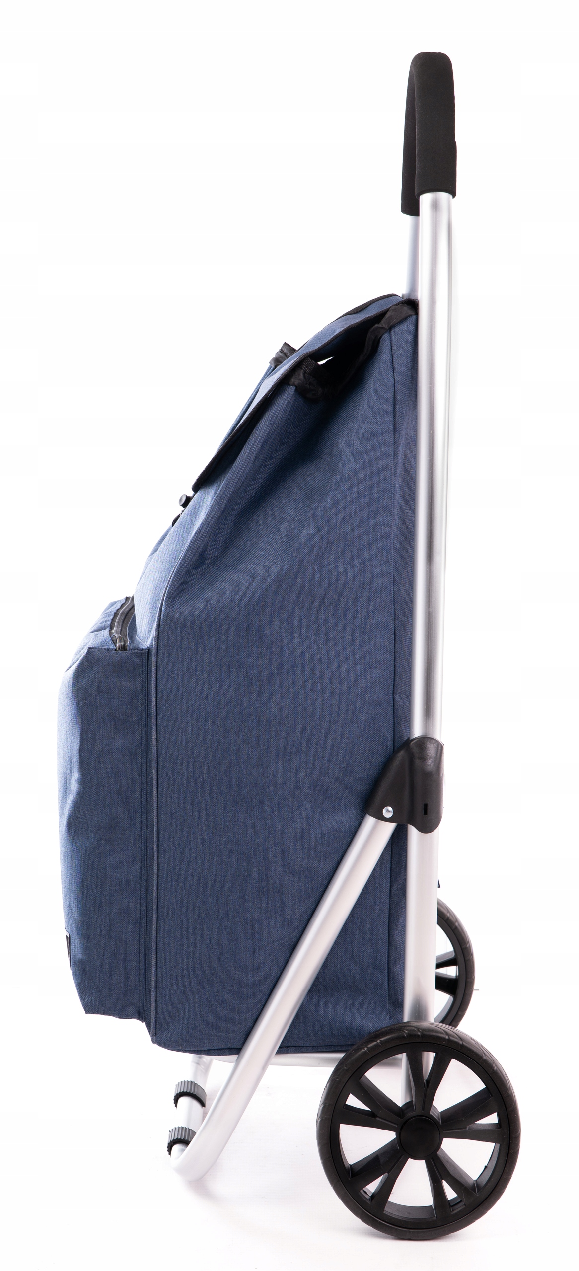 WÓZEK NA ZAKUPY TORBA NA KÓŁKACH ZAKUPOWY SKŁADANY LEKKI składany alu 48l Model WZ04 F1