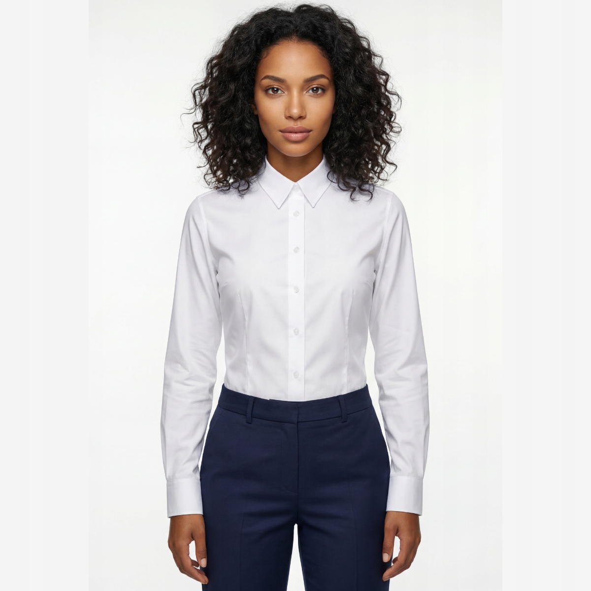 Bílá dámská košile Slim Fit Business Pako Lorente vel Xs