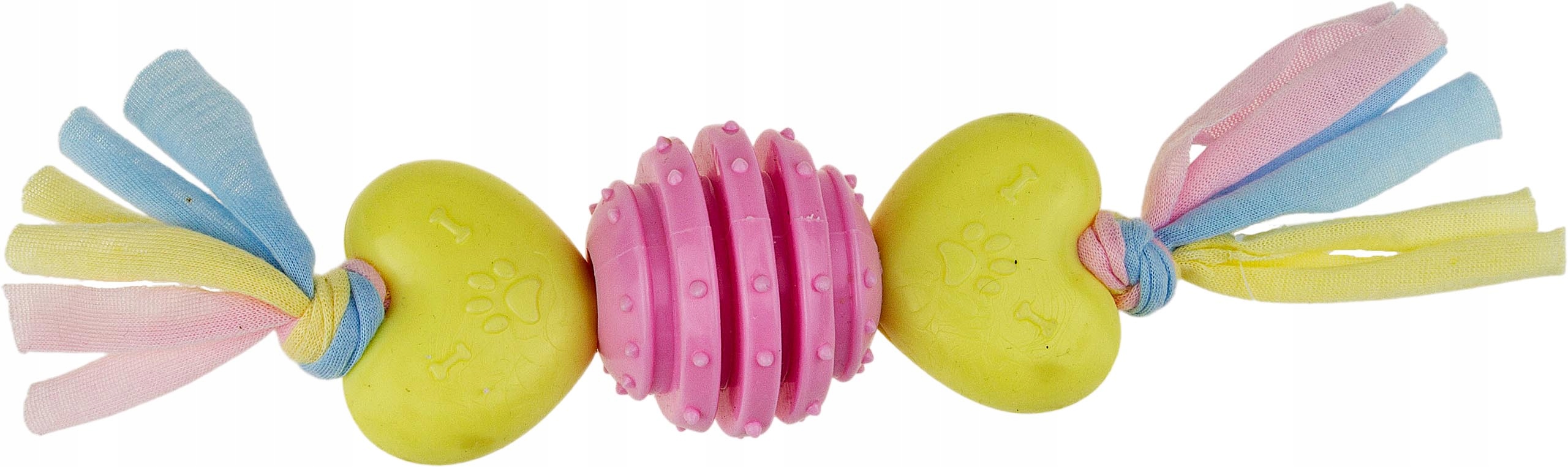 

Zabawka dla psa Gryzak Tpr ze sznurem serca 25cm