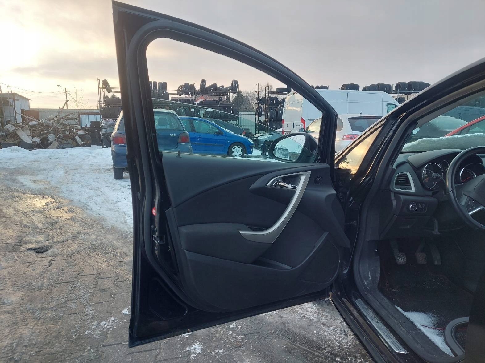 door complete left front OPEL ASTRA J Z20R