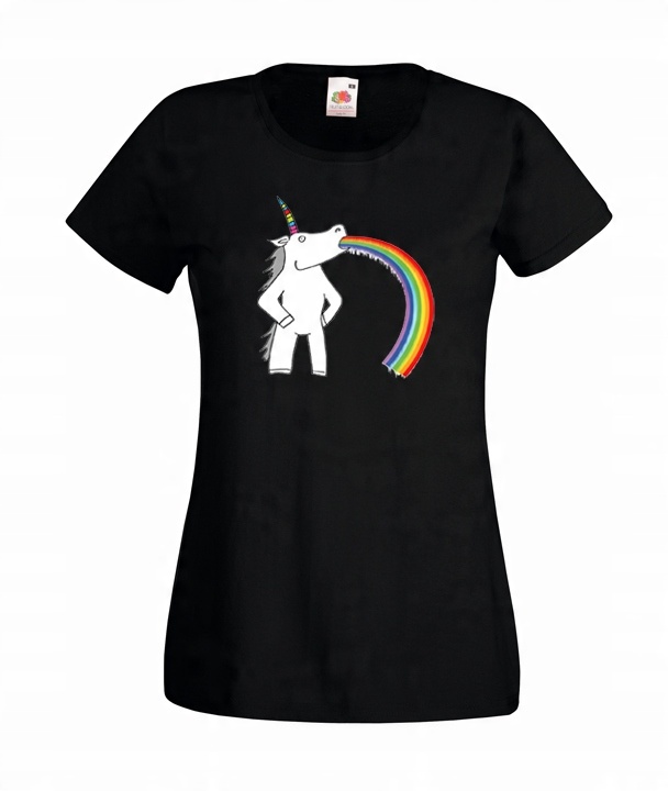 

L Koszulka Damska Unicorn Jednorożec Bądź Sobą