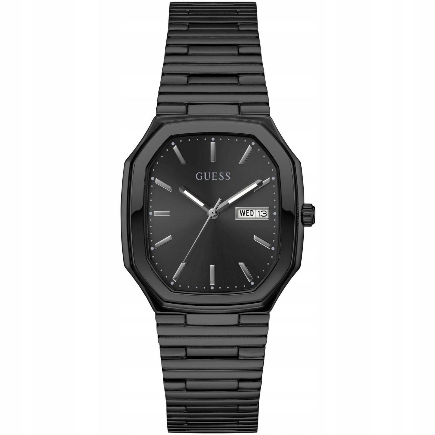 Pánské Hodinky Guess GW0978G4 s černým náramkem