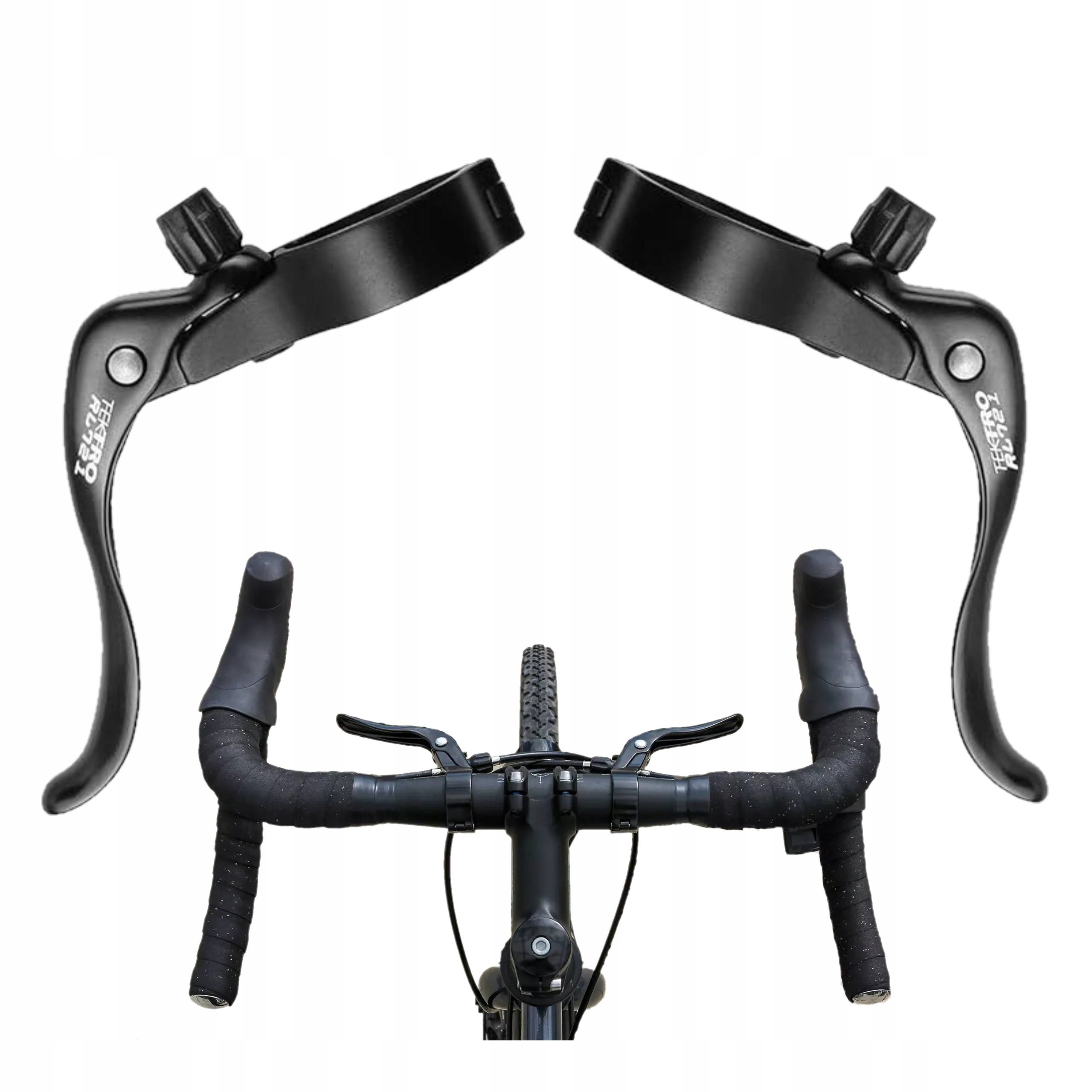 Cyklistické brzdové páky Tektro Cantilever Szosa RL-721 31.8 černé