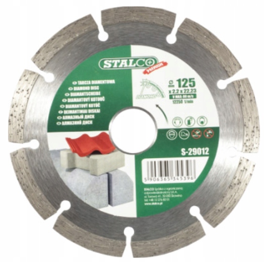 

Tarcza Diamentowa Segmentowa Do Cięcia 115mm