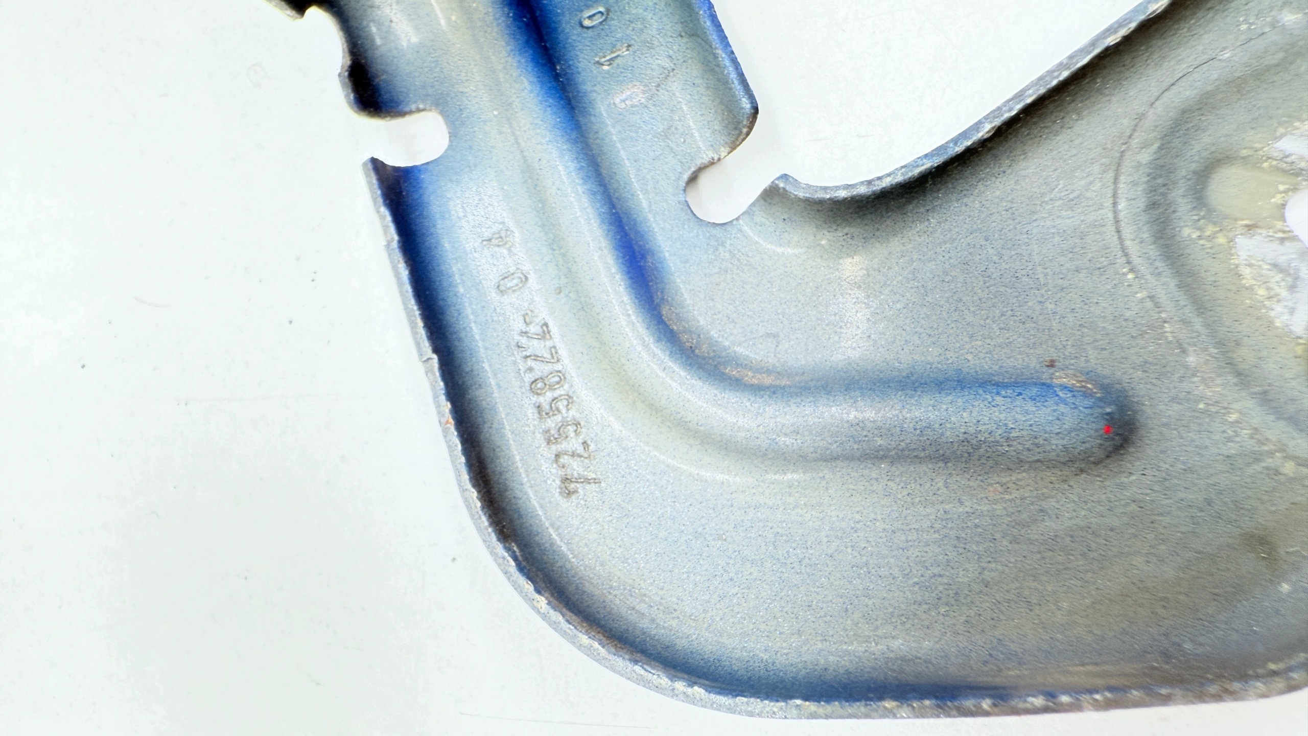 BMW F36 console holder brackets right B45 ESTORILBLAU METALLIC
