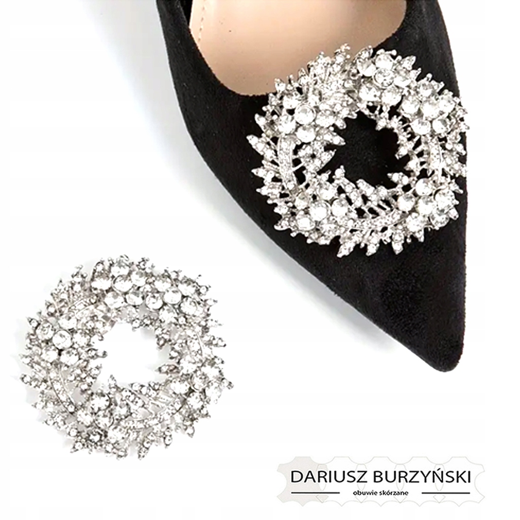 OZDOBA KORONA do butów NA TORBY BUTY BROSZKA KLIPS BURZYŃSKI Stan opakowania oryginalne