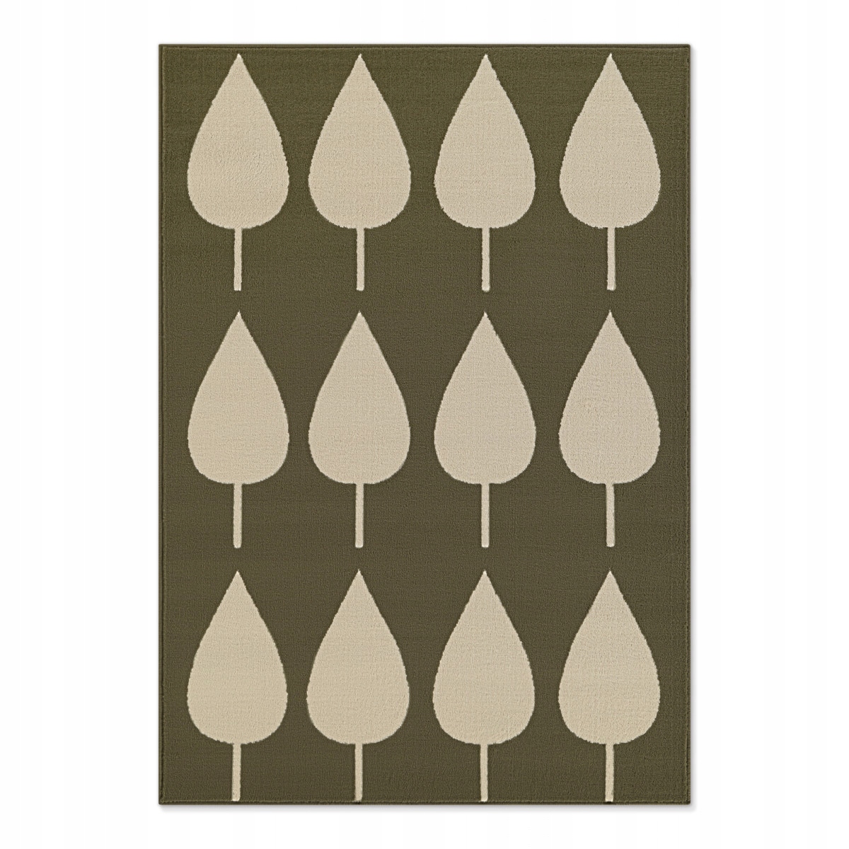 160x235 Detský koberček Adventures 106215 Green Cream