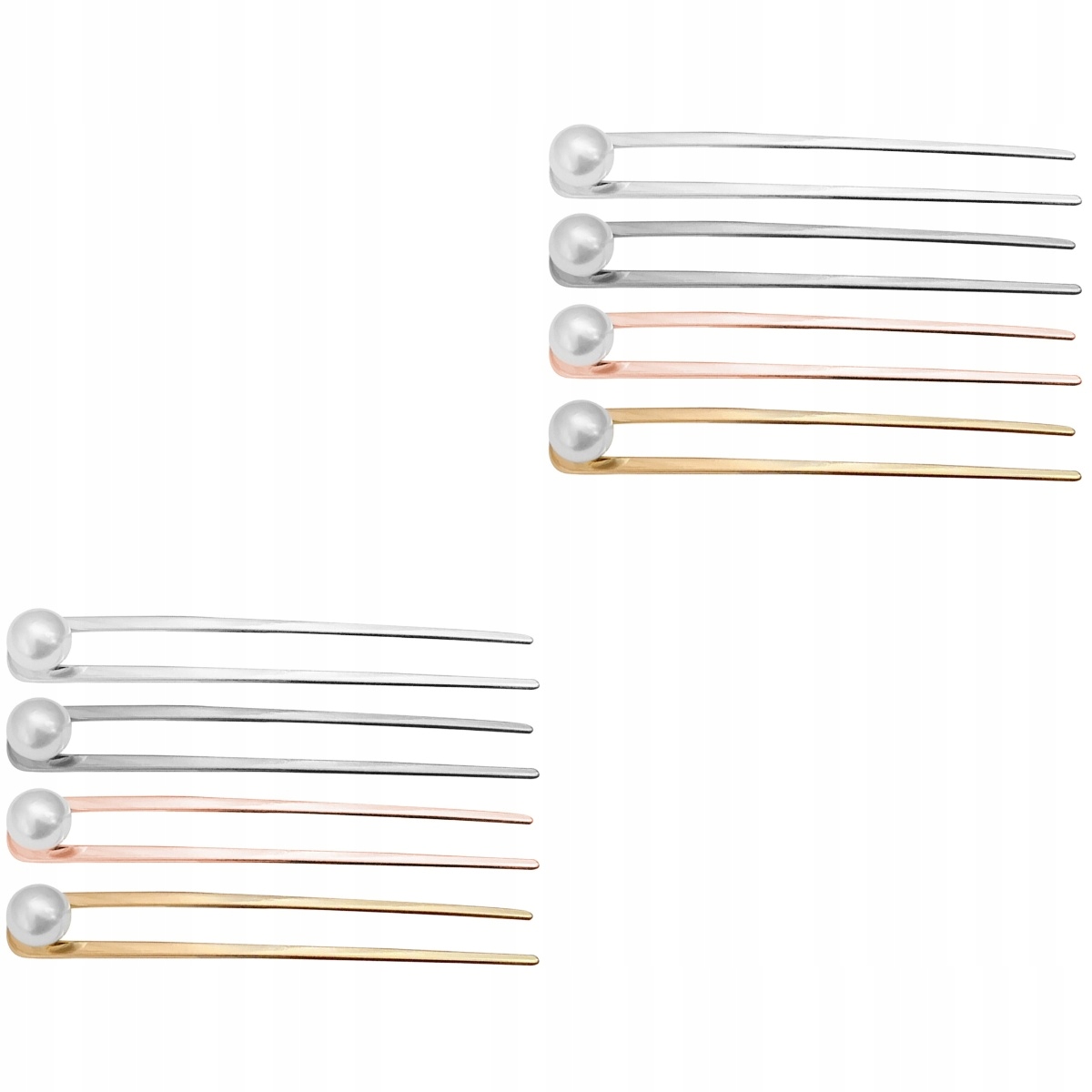 Updo Spinka do Włosów Muffin Perła 8 Szt Kod producenta ouewu3