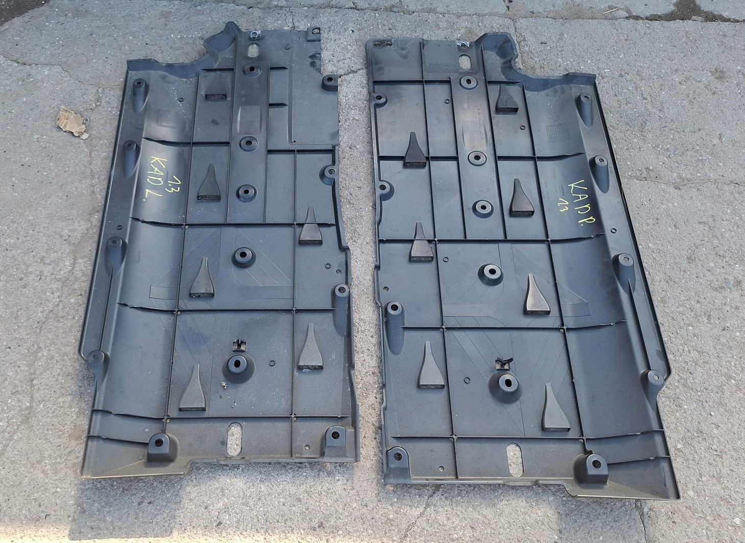 Blende Abdeckung abdeckung Unterfahrschutz rechts RENAULT KADJAR LIFT